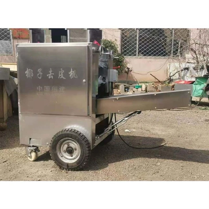 coconut husking machine