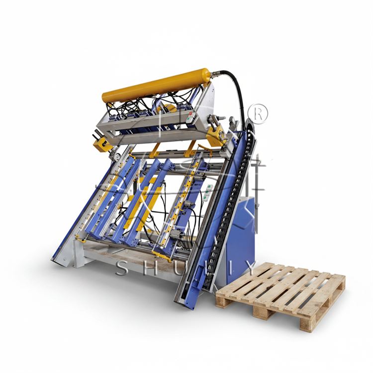 Maskin for palleproduksjon